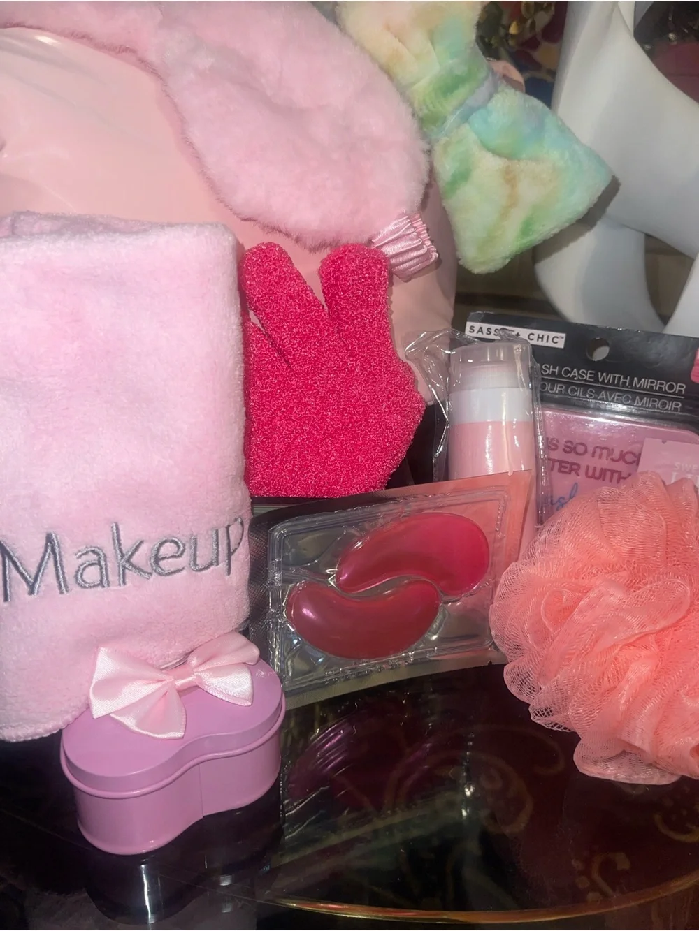 Lancôme Cosmetic Bag with self care essentials. New